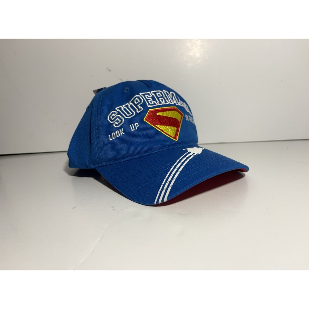 DC Comics Superman Snapback Hat Look Up In The Sky New